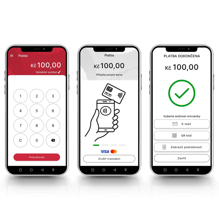 Payphone app screens